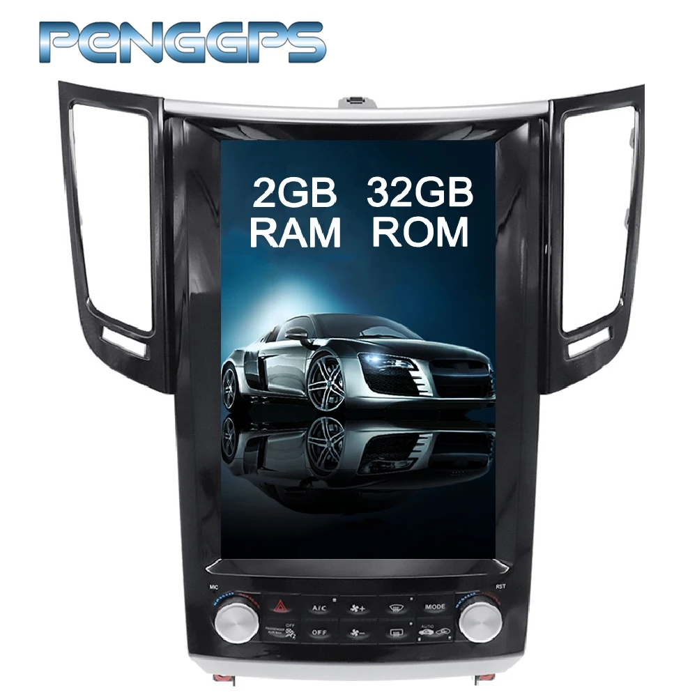 12.1" Tesla Vertical Screen Android 2Din Radio DVD Player GPS Navigation for Infiniti FX FX25 FX35 FX37 QX70 2007-2015 Car Unit
12.1" Tesla Vertical Screen Android 2Din Radio DVD Player GPS Navigation for Infiniti FX FX25 FX35 FX37 QX70 2007-2015 Car Unit