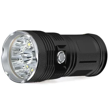 MUQGEW Coated glass lens 34000LM 14 x CREE XM-L T6 LED Flashlight Torch 4x 18650 Hunting Light Lamp Lot High Power LED
MUQGEW Coated glass lens 34000LM 14 x CREE XM-L T6 LED Flashlight Torch 4x 18650 Hunting Light Lamp Lot High Power LED