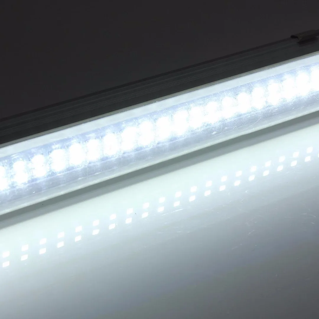 1pc Universal 72LED Car Caravan Interior Strip Light Bar Tube ON/OFF Switch Newest