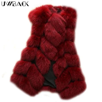 Uwback Women Coat Fuax Fur Vest Winter Warm Fluffy Fur Vest White/Black 2018 New Fashion Mujer Long Vest Women Jackets, EB574
Uwback Women Coat Fuax Fur Vest Winter Warm Fluffy Fur Vest White/Black 2018 New Fashion Mujer Long Vest Women Jackets, EB574