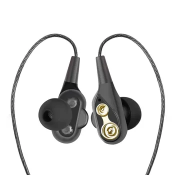 Bluetooth Earphone Wireless Double Unit Earphone Bluetooth Two Unit Driver Earbuds HIFI Bass Subwoofer Headset With Mic
Bluetooth Earphone Wireless Double Unit Earphone Bluetooth Two Unit Driver Earbuds HIFI Bass Subwoofer Headset With Mic