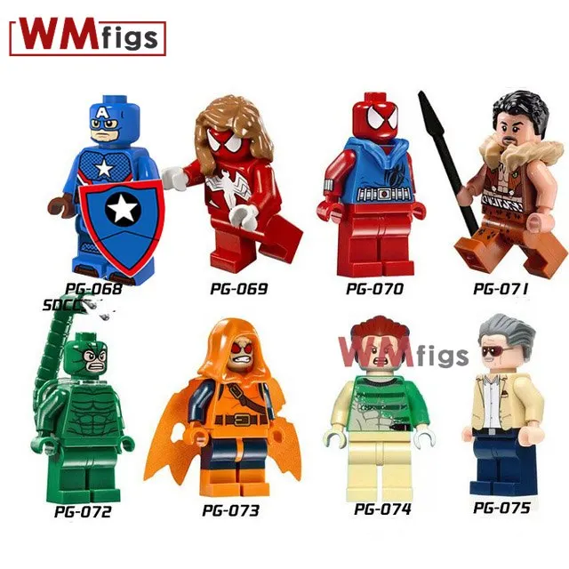 Avengers Single Poison scorpion heroes Sandman Iron Man Chitauri Machine Hulk Ant Man Robin Building Blocks Toys for children
Avengers Single Poison scorpion heroes Sandman Iron Man Chitauri Machine Hulk Ant Man Robin Building Blocks Toys for children