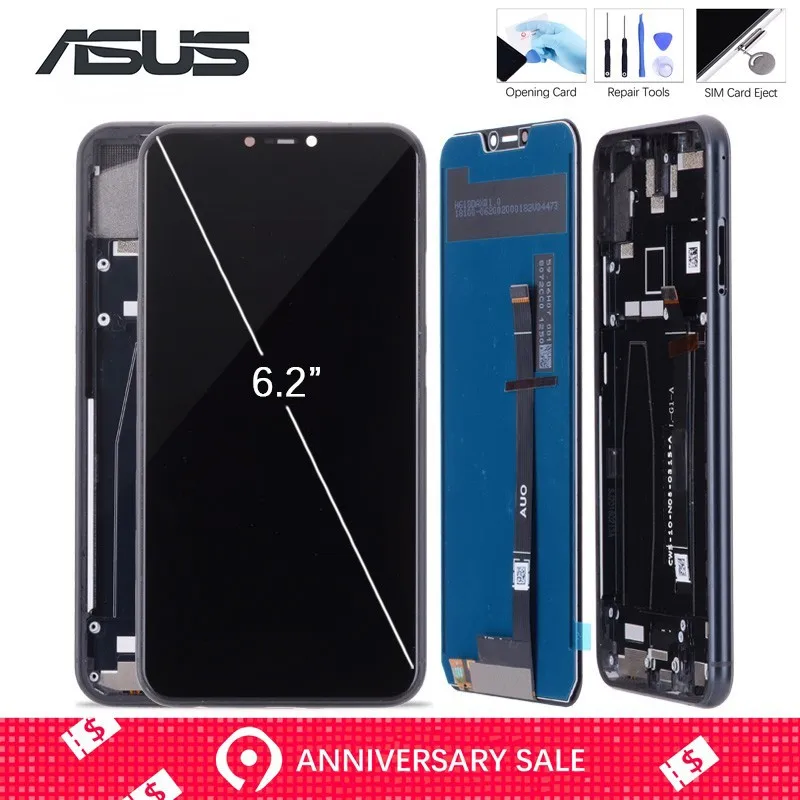 Original 6.2'' 1080 x 2246 LCD For ASUS ZenFone 5 ZE620KL Screen LCD Display For Zenfone 5 2018 Gamme Touch Screen Digitizer
Original 6.2'' 1080 x 2246 LCD For ASUS ZenFone 5 ZE620KL Screen LCD Display For Zenfone 5 2018 Gamme Touch Screen Digitizer