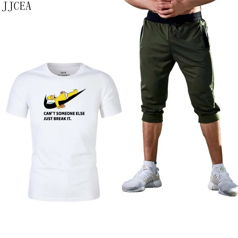 Summer Hot Sale Men's Sets T Shirts+Shorts Two Pieces Sets Casual Kawaii Tracksuit Male 2019 Casual Tshirt Gyms Fitness Shorts m
Summer Hot Sale Men's Sets T Shirts+Shorts Two Pieces Sets Casual Kawaii Tracksuit Male 2019 Casual Tshirt Gyms Fitness Shorts m