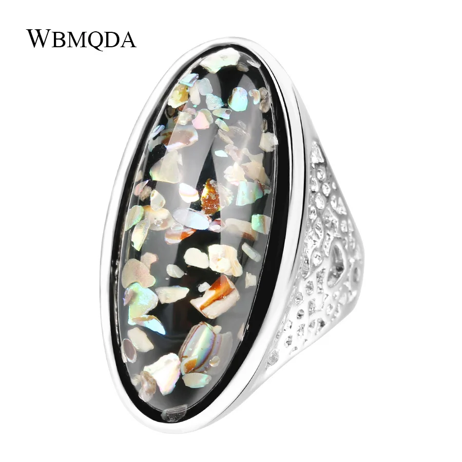 Luxury Colorful Shells Rings For Women Fashion Big Artificial Coral Ring Silver Plated Accessories Vintage Jewelry Free Shipping
Luxury Colorful Shells Rings For Women Fashion Big Artificial Coral Ring Silver Plated Accessories Vintage Jewelry Free Shipping