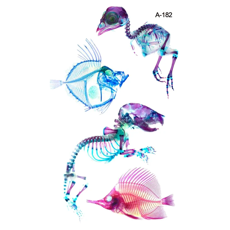 Wyuen New Design Special Animal Fossil Fake Tattoo Temporary Dinosaur Tatoo Stickers Beautiful Body Art Tattoos A-182
Wyuen New Design Special Animal Fossil Fake Tattoo Temporary Dinosaur Tatoo Stickers Beautiful Body Art Tattoos A-182