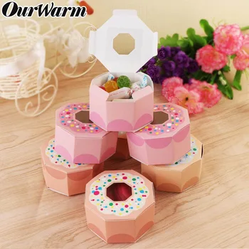 OurWarm 20Pcs Candy Bar Paper Candy Box Baby Shower Gift Boxes with Clear Window Donut Theme Birthday Party Decorations Kids
OurWarm 20Pcs Candy Bar Paper Candy Box Baby Shower Gift Boxes with Clear Window Donut Theme Birthday Party Decorations Kids
