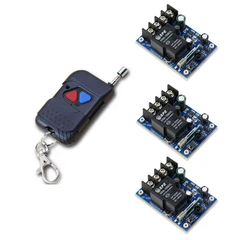 Radio Wireless Remote Control Switch 1CH DC12V-48V Learning Code Remote Switch Transmitter Receiver 30A Relay ON OFF Key
Radio Wireless Remote Control Switch 1CH DC12V-48V Learning Code Remote Switch Transmitter Receiver 30A Relay ON OFF Key