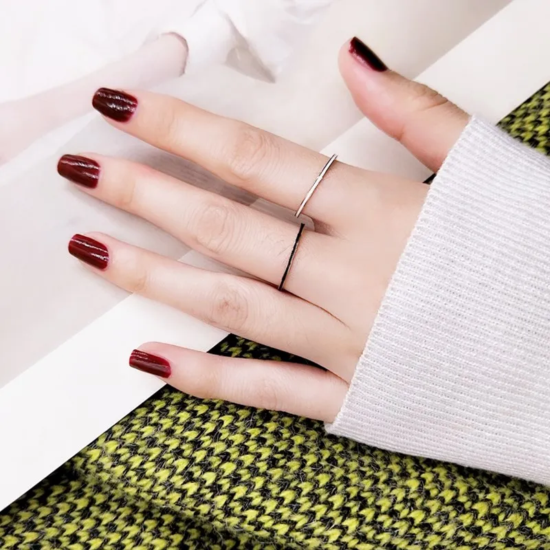 Stainless steel Simple slim Enamel 1mm finger ring,Titanium steel small black& white oil plating cheap rings
Stainless steel Simple slim Enamel 1mm finger ring,Titanium steel small black& white oil plating cheap rings