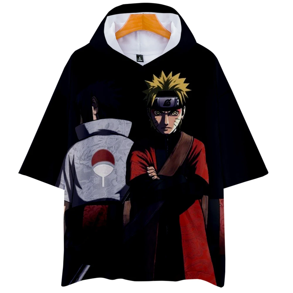 NARUTO Uzumaki Naruto Uchiha Sasuke hooded T-shirt Animec Kakarot cos hot short-sleeved unisex couple love parent-child cosplay
NARUTO Uzumaki Naruto Uchiha Sasuke hooded T-shirt Animec Kakarot cos hot short-sleeved unisex couple love parent-child cosplay