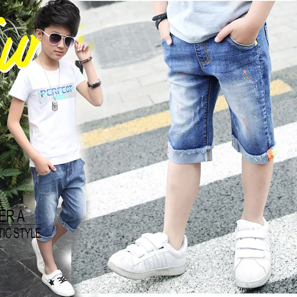 Summer 2018 Hot Selling Blue Colors Baby Boys Shorts Pants Knee Length Boy Short Jeans Children's Quality Denim Regular Shorts
Summer 2018 Hot Selling Blue Colors Baby Boys Shorts Pants Knee Length Boy Short Jeans Children's Quality Denim Regular Shorts