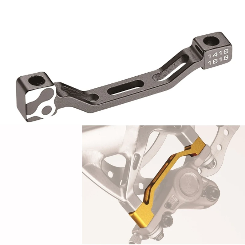 FOURIERS Bike Bicycle Disc Brake Adapter 140mm to 160mm, 160mm to 180mm 11g Adapter Fit for Post. Mount frame fork
FOURIERS Bike Bicycle Disc Brake Adapter 140mm to 160mm, 160mm to 180mm 11g Adapter Fit for Post. Mount frame fork