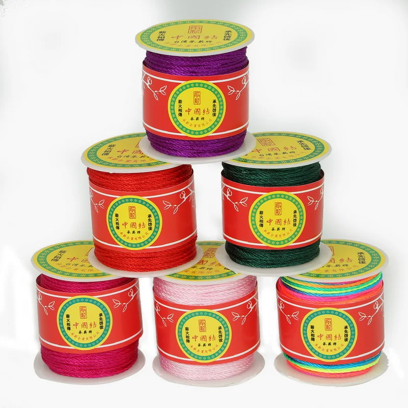 Multi Colors 49Yards/Roll Durable 1MM Chinese Knot Cords Nylon Waxed Thread Cord for DIY Handicraft Tool Hand Stitching Thread
Multi Colors 49Yards/Roll Durable 1MM Chinese Knot Cords Nylon Waxed Thread Cord for DIY Handicraft Tool Hand Stitching Thread