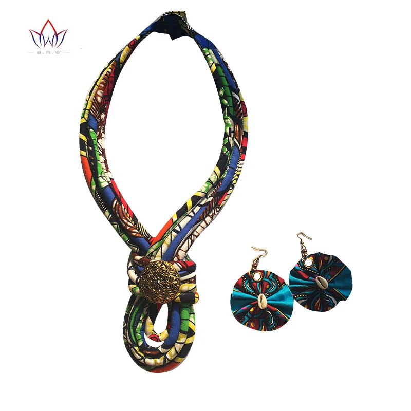 

Jewellery Sets For Women Rope Chain Statement Necklace And Earrings Wedding Jewelry African Beads Jewelry Set BRW Other WYB78