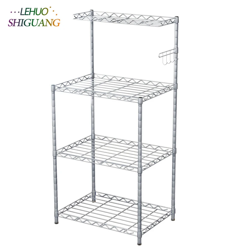 4-Tier Shelf Kitchen microwave storage rack Iron condiment Organizer storage Shelf simple bookshelf Home Living Room Furniture
4-Tier Shelf Kitchen microwave storage rack Iron condiment Organizer storage Shelf simple bookshelf Home Living Room Furniture