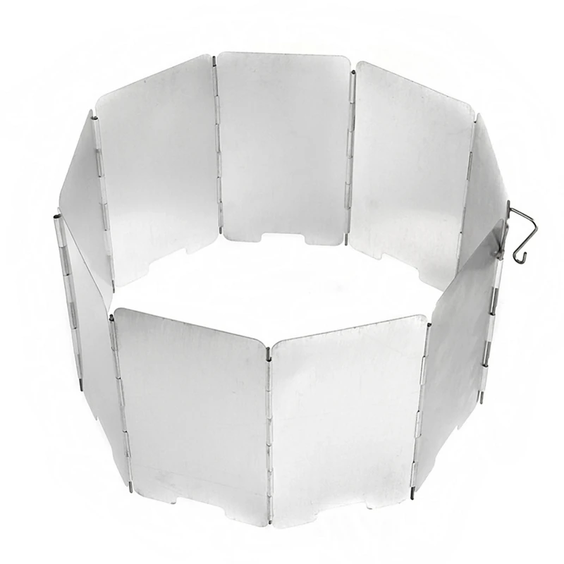 9 Plates Wind Deflectors Foldable Outdoor Camping Cooking Cooker Gas Stove Wind Shield Screens Aluminium Alloy Camping Equipment
9 Plates Wind Deflectors Foldable Outdoor Camping Cooking Cooker Gas Stove Wind Shield Screens Aluminium Alloy Camping Equipment