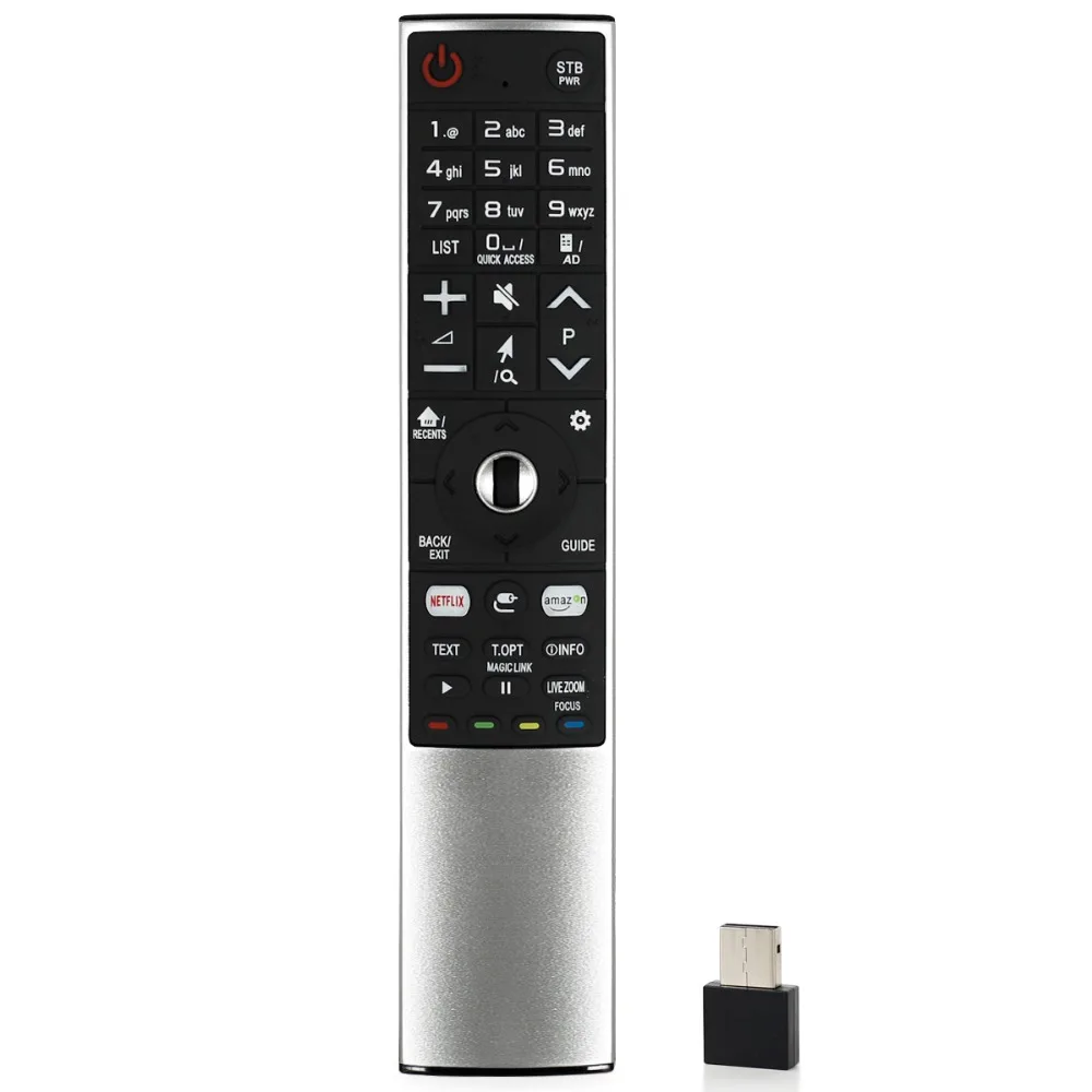 Not Magic remote control universal for lg TV MR-700 AN-MR700 AN-MR600 AKB75455601 AKB75455602 OLED65G6P-U with netflx amazon
Not Magic remote control universal for lg TV MR-700 AN-MR700 AN-MR600 AKB75455601 AKB75455602 OLED65G6P-U with netflx amazon
