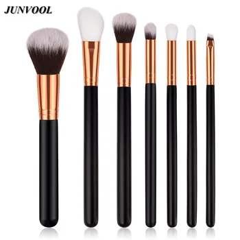 7pcs Black Gold Handle Makeup Brushes Set Foundation Powder Blush Eyebrow Eye Shadow Nose Brush Face Beauty Make Up Tools Kit
7pcs Black Gold Handle Makeup Brushes Set Foundation Powder Blush Eyebrow Eye Shadow Nose Brush Face Beauty Make Up Tools Kit