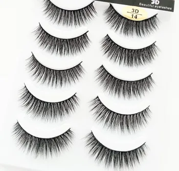 HBZGTLAD New 5 pairs Real Mink Fake eyelashes 3D Natural False Eyelashes Mink Lashes Soft Eyelash Extension Makeup Kit Cilios 14
HBZGTLAD New 5 pairs Real Mink Fake eyelashes 3D Natural False Eyelashes Mink Lashes Soft Eyelash Extension Makeup Kit Cilios 14