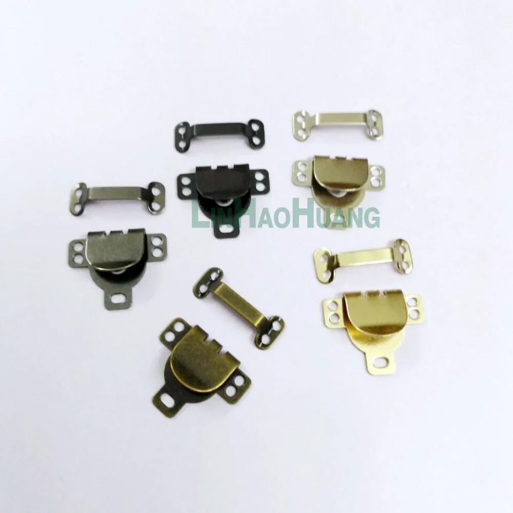 100sets/lot 2 parts trousers skirts hooks and eyes metal brass nickle/black nickel/gold/black/bronze 5 colors free shipping
100sets/lot 2 parts trousers skirts hooks and eyes metal brass nickle/black nickel/gold/black/bronze 5 colors free shipping