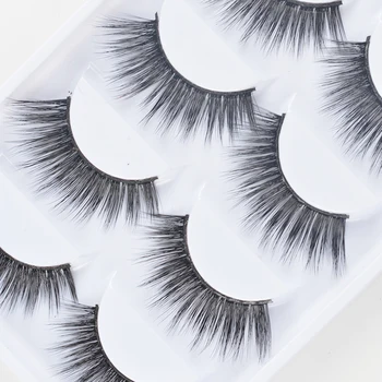 NEW 5 pairs 100% Real Fake Mink Eyelashes 3D Natural False Eyelashes 3d Mink Lashes Soft Eyelash Extension Makeup Kit Cilios
NEW 5 pairs 100% Real Fake Mink Eyelashes 3D Natural False Eyelashes 3d Mink Lashes Soft Eyelash Extension Makeup Kit Cilios