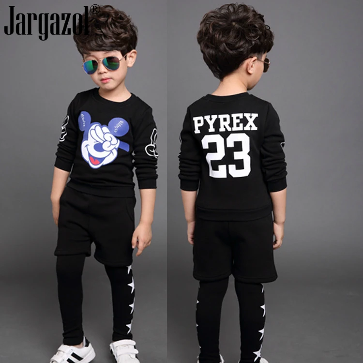 Boys Clothes Set Long Sleeve Fashion Clothes Set Long Sleeve Shirt with Pants 2 Pcs Clothing Girls Clothing Suit New Brand
Boys Clothes Set Long Sleeve Fashion Clothes Set Long Sleeve Shirt with Pants 2 Pcs Clothing Girls Clothing Suit New Brand