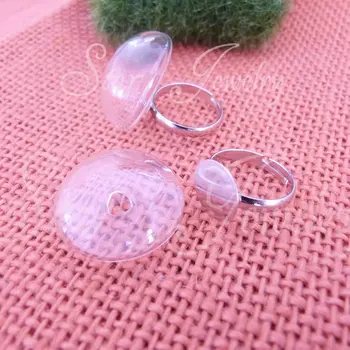 10set/lot 16x10/20x12/25x10/27x17mm Half Round glass bubble with adjustable ring base-bronze/white k colors option
10set/lot 16x10/20x12/25x10/27x17mm Half Round glass bubble with adjustable ring base-bronze/white k colors option