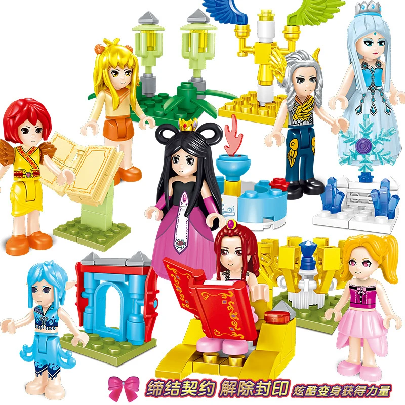 8pc/lot Children's building blocks toy Compatible Legoings city friends girls Ye Luoli figures Bricks birthday gifts
8pc/lot Children's building blocks toy Compatible Legoings city friends girls Ye Luoli figures Bricks birthday gifts