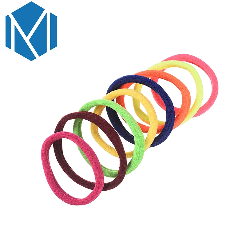 M MISM 1 упаковка = 8 шт. Детские эластичные ленты для волос держатели хвоста резинки