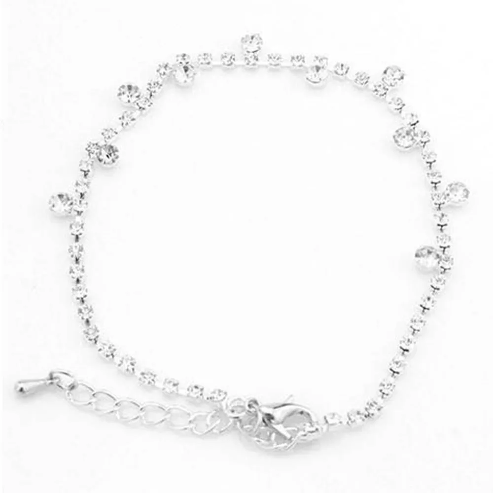Drop Shipping Charming Jewelry Europe Woman Rhinestone Beach Anklets Breathable Sweet Decorated Feet Chain
Drop Shipping Charming Jewelry Europe Woman Rhinestone Beach Anklets Breathable Sweet Decorated Feet Chain