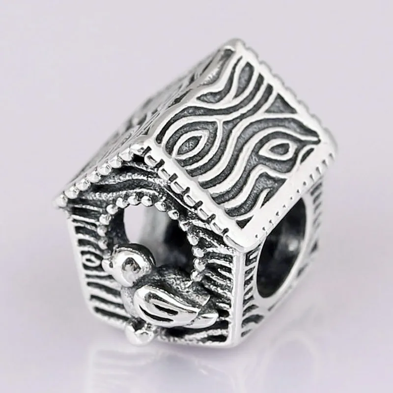 New Vintage Spring Bird House Sweet Home Beads Fit Pandora Bracelet Bangle Diy Jewelry 925 Sterling Silver Bead Charm
New Vintage Spring Bird House Sweet Home Beads Fit Pandora Bracelet Bangle Diy Jewelry 925 Sterling Silver Bead Charm