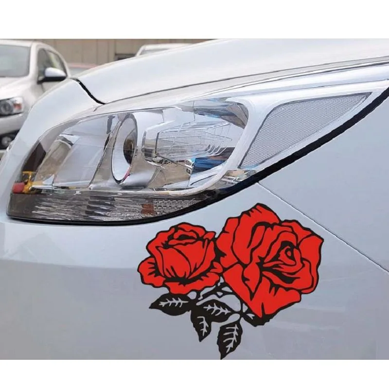 14x12CM Car Stickers For Red Flowers Rose Colourful Beautiful Creative Decals Yellow Reflective Auto Tuning Styling Waterproof
14x12CM Car Stickers For Red Flowers Rose Colourful Beautiful Creative Decals Yellow Reflective Auto Tuning Styling Waterproof
