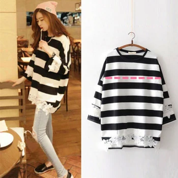 Maternity Tops Stripes Lace Splicing breastfeeding Clothes for Maternity Pregnant Women T Shirt Spring Winte Pregnancy M-XXL
Maternity Tops Stripes Lace Splicing breastfeeding Clothes for Maternity Pregnant Women T Shirt Spring Winte Pregnancy M-XXL