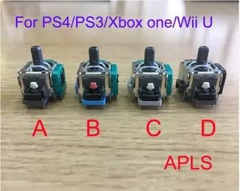 50PCS/lot Original ALPS R/L Joystick 3D Analog Stick Sensor for PS4/PS3/Xbox one/WiiU Controller Dualshock 4 repair parts
50PCS/lot Original ALPS R/L Joystick 3D Analog Stick Sensor for PS4/PS3/Xbox one/WiiU Controller Dualshock 4 repair parts