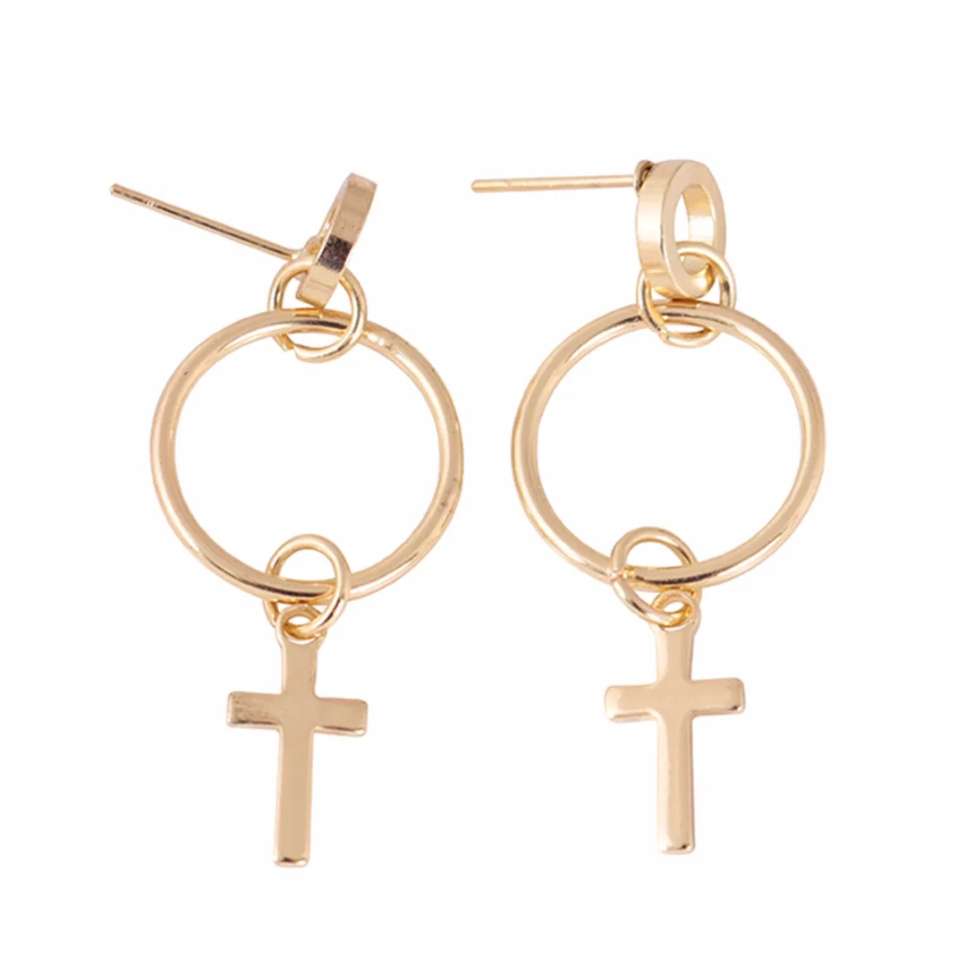 1Pair Retro Drop Earrings oorbellen Charming Circle Cross Pendant Ear Cartilage Dangle Earring For Women Jewelry Shellhard
1Pair Retro Drop Earrings oorbellen Charming Circle Cross Pendant Ear Cartilage Dangle Earring For Women Jewelry Shellhard