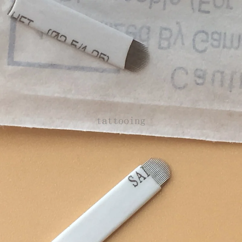100PCS 21 Pin U Shape Tattoo Needles Permanent Makeup Eyebrow Embroidery Blade For 3D Microblading Manual Tattoo Pen
100PCS 21 Pin U Shape Tattoo Needles Permanent Makeup Eyebrow Embroidery Blade For 3D Microblading Manual Tattoo Pen