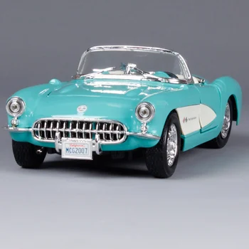 Maisto 1:24 1957 chevrolet corvette classical car diecast blue black vintage car model cool motorcar collecting for fans 31275
Maisto 1:24 1957 chevrolet corvette classical car diecast blue black vintage car model cool motorcar collecting for fans 31275