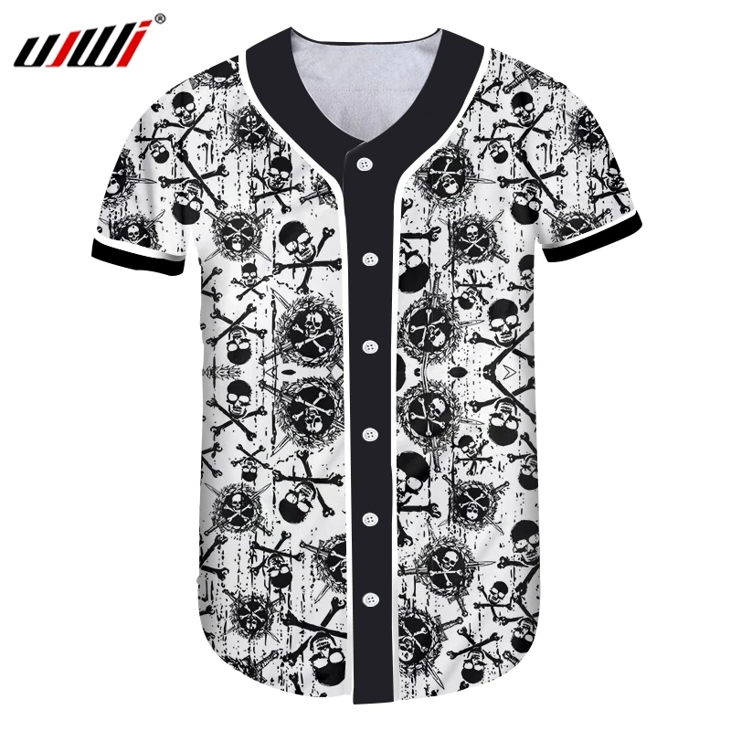 UJWI Unisex Sports Baseball Shirt 3D Printed Skulls And Sleleton Theme Mens T-shirt Fashion Man Oversized Tshirt Suppliers
UJWI Unisex Sports Baseball Shirt 3D Printed Skulls And Sleleton Theme Mens T-shirt Fashion Man Oversized Tshirt Suppliers