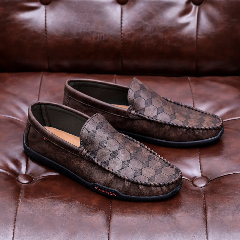 Spring Autumn Mens Loafers Brown Black Man Casual Flats Comfortable Driving Boat Shoe Male Loafers Lightweight Slip On Shoes Men
Spring Autumn Mens Loafers Brown Black Man Casual Flats Comfortable Driving Boat Shoe Male Loafers Lightweight Slip On Shoes Men