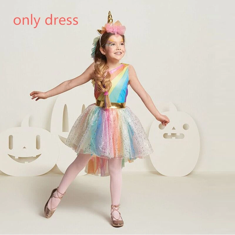 Fancy Dress for Girls Unicorn Party Dress up Rainbow Kids Dresses for Girls Princess Halloween Carnival Costume Tutu Wear 3 8Y
Fancy Dress for Girls Unicorn Party Dress up Rainbow Kids Dresses for Girls Princess Halloween Carnival Costume Tutu Wear 3 8Y