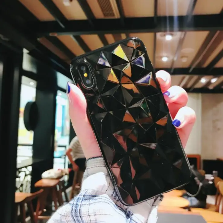 Geometric Diamond Soft TPU Case For iPhone 6 6s 7 8 Plus X Transparent Clear Protective Phone Case Cover 100pcs/lot
Geometric Diamond Soft TPU Case For iPhone 6 6s 7 8 Plus X Transparent Clear Protective Phone Case Cover 100pcs/lot