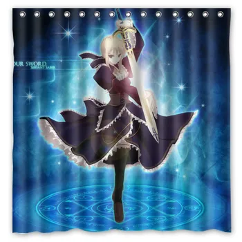 Fate Stay Night Shower Curtain Waterproof Moldproof Polyester Fabric Bath Curtain Drop Ship Bathroom Decor 180*180cm
Fate Stay Night Shower Curtain Waterproof Moldproof Polyester Fabric Bath Curtain Drop Ship Bathroom Decor 180*180cm