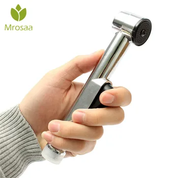 Mrosaa Mini Handheld Toilet Bidet Swicth Type Shattaf Spray Chrome Single Handle Bathroom Shower Head Spray Nozzle Water Flow
Mrosaa Mini Handheld Toilet Bidet Swicth Type Shattaf Spray Chrome Single Handle Bathroom Shower Head Spray Nozzle Water Flow