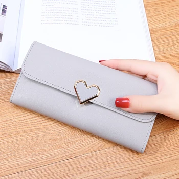Simple Women's Soft PU Leather Wallet Female Long Slim Lady Casual Day Clutch ID Card Holder Phone Pocket Wallet Female Purse
Simple Women's Soft PU Leather Wallet Female Long Slim Lady Casual Day Clutch ID Card Holder Phone Pocket Wallet Female Purse