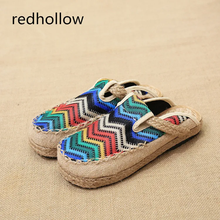 Summer Women Casual Shoes Flats Round Toe Flat Women Slippers Slip On Flat Shoes Femal Shoes Mujer Retro Ethnic Slippers Female
Summer Women Casual Shoes Flats Round Toe Flat Women Slippers Slip On Flat Shoes Femal Shoes Mujer Retro Ethnic Slippers Female