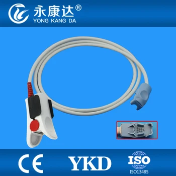 Free Shipping for 8pin finger-type adult finger clip Spo2 sensor used for Ohmeda Oximeter
Free Shipping for 8pin finger-type adult finger clip Spo2 sensor used for Ohmeda Oximeter