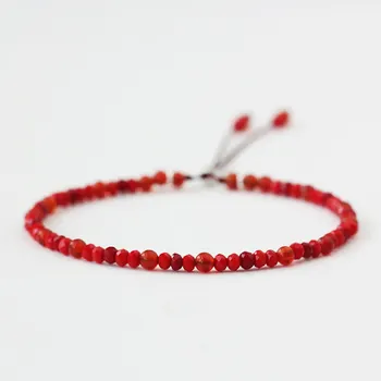 3mm Thin Bead Red Natural Stone Strand Bracelet 925 Sterling Silver Handmade Rope Beads Bracelets For Women Men Yoga Jewelry DIY
3mm Thin Bead Red Natural Stone Strand Bracelet 925 Sterling Silver Handmade Rope Beads Bracelets For Women Men Yoga Jewelry DIY