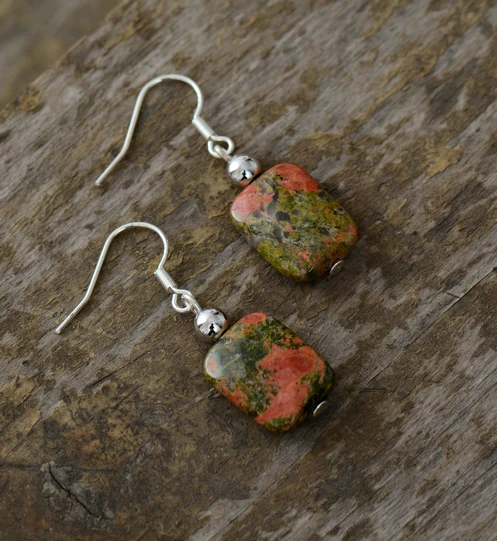Women Earrings Fashion Jewelry Natural Stones Silver Color Beads Dangle Earrings Designer US Elegant Earrings Dropshipping
Women Earrings Fashion Jewelry Natural Stones Silver Color Beads Dangle Earrings Designer US Elegant Earrings Dropshipping