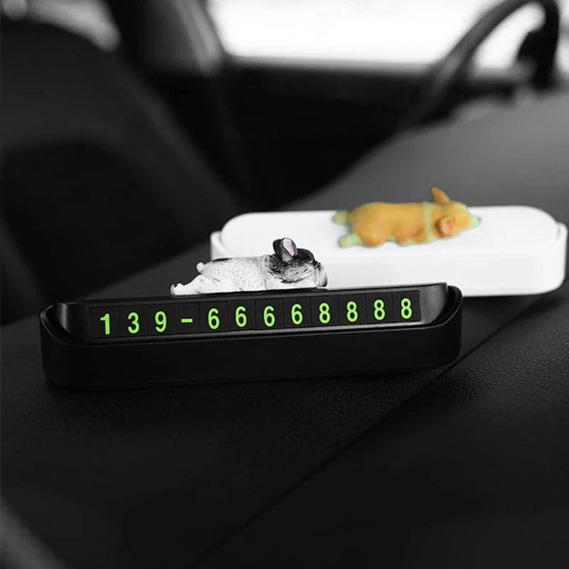Hidden Car Parking Card Luminous Phone Number Plate Sticker Night Light In Car Temporary Stop Car-styling Automobile Accessories
Hidden Car Parking Card Luminous Phone Number Plate Sticker Night Light In Car Temporary Stop Car-styling Automobile Accessories