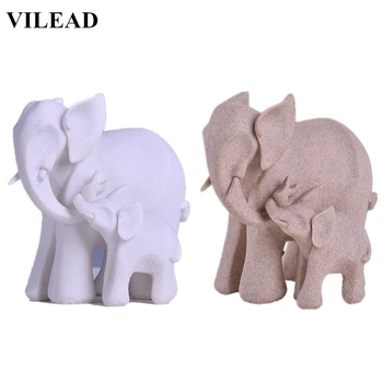 VILEAD White Sandstone Elephant Mother & Son Figurines Miniatures Animal Statuettes Vintage Home Decor Creative Office Souvenirs
VILEAD White Sandstone Elephant Mother & Son Figurines Miniatures Animal Statuettes Vintage Home Decor Creative Office Souvenirs